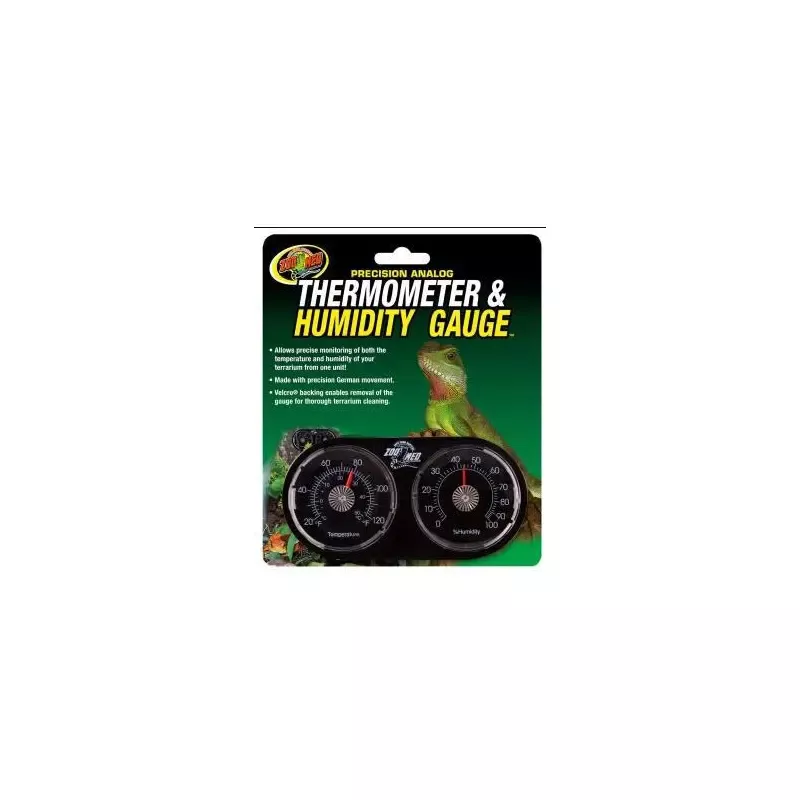 Zoo Med Thermometer & Humidity Gauge