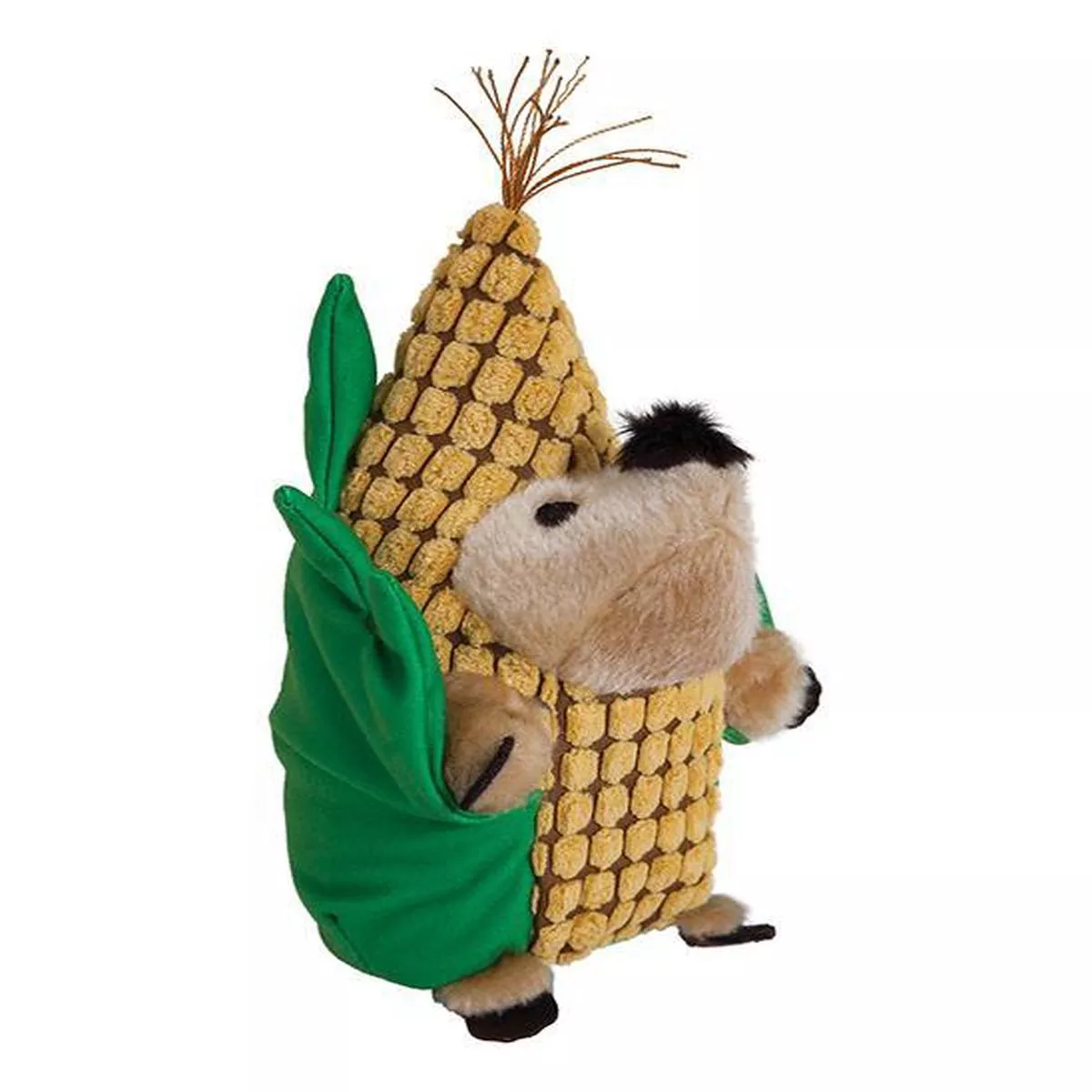 Zoobilee Corn Heggies Plush Dog Toy