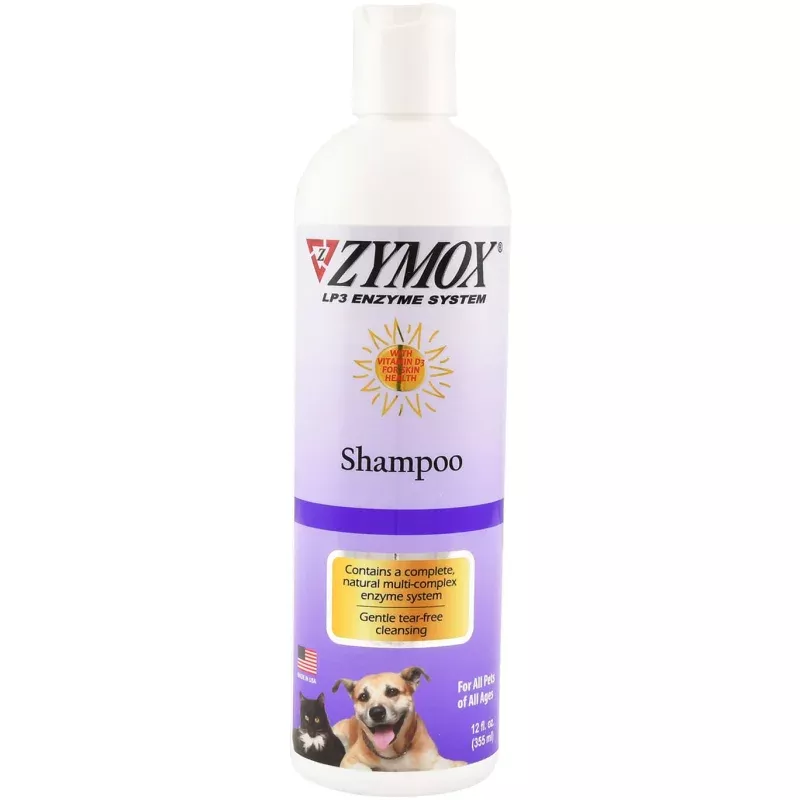 ZYMOX Enzymatic Shampoo with Vitamin D3, 12 oz